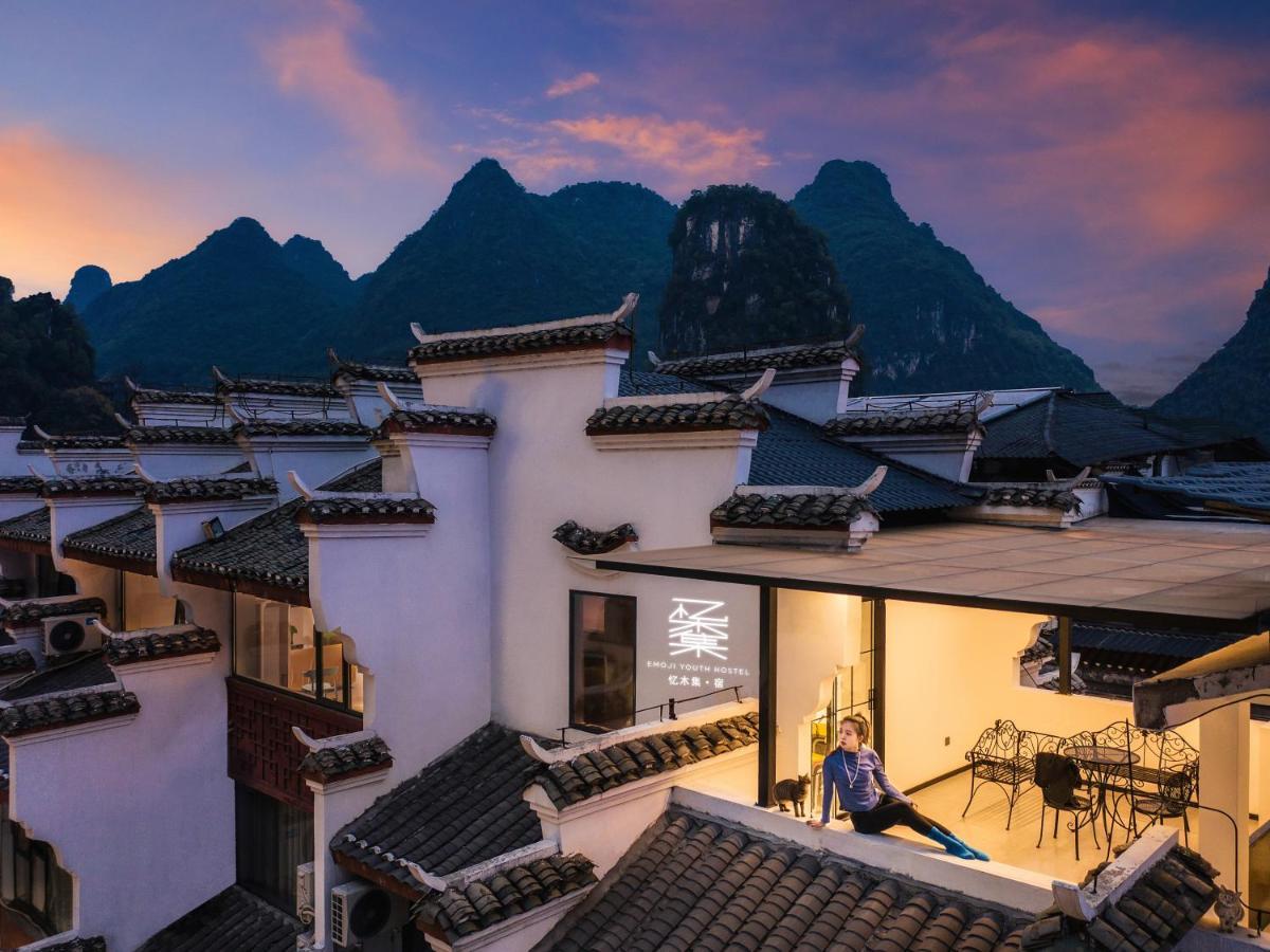 Yangshuo Emoji Youth Hostel Buitenkant foto