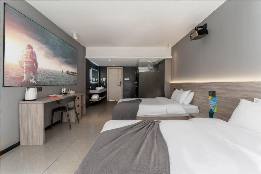 Yangshuo Emoji Youth Hostel Buitenkant foto